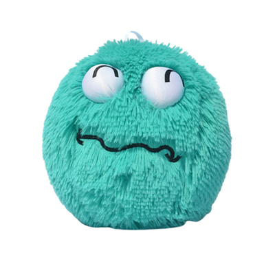 Plush Ballon Pluchtige ballen voor aangepaste poppen Reus PVC stof bedekt stress speelgoed