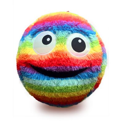 Fuzzy Neon Monster Ball Pvc opblaasbare springbal Perfect voor buitenactiviteiten