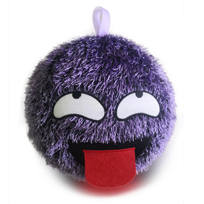 Stressverlichtend 24 inch pluisbal opblaasbaar fuzzy speelgoed met polyester materiaal