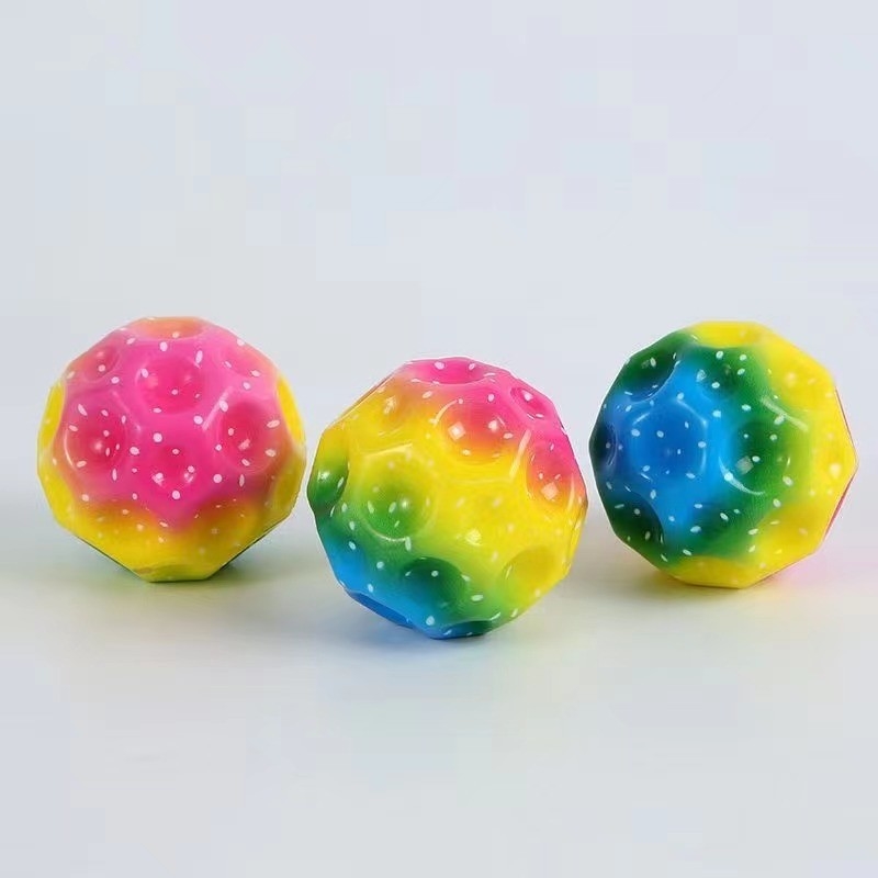 Indoor Outdoor Play Space Galaxy Bouncy Ball Stress Ball voor hand-oog coördinatie