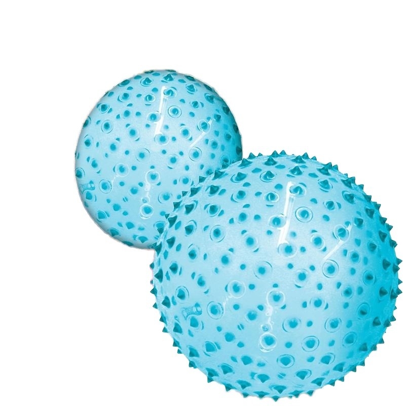 Unisex grote waarde Spike Plastic Ball Customized LOGO opblaasbare sensorische bal voor baby's