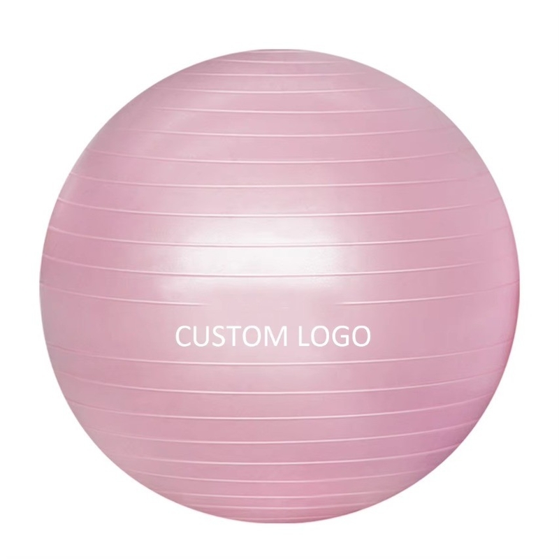 Availalbe OEM 55cm PVC Anti-Burst Gym Exercise Yoga Ball met luchtpomp en kleurrijk
