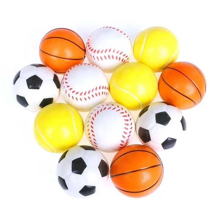 6.5CM/7.5CM Unisex Sport stress ontspannen ballen voor stressverlichting