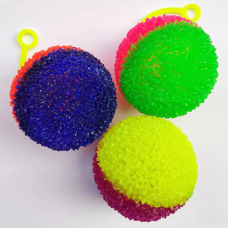 6.5cm/7.5cm LED flitsend licht Spiky Ball Perfect voor kinderen' Light-Up Celebrations