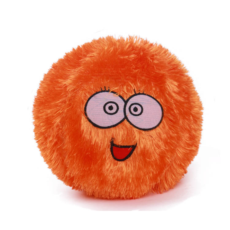 Zwakke opblaasbare PVC-feestbal leuk pluis speelgoed voor unisex binnen en buiten