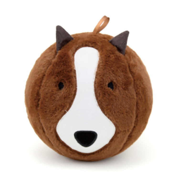 Polyester Buitenste huid materiaal Fuzzy Ball opblaasbaar Pvc Paard Reuzen speelgoed Kinderen Springen