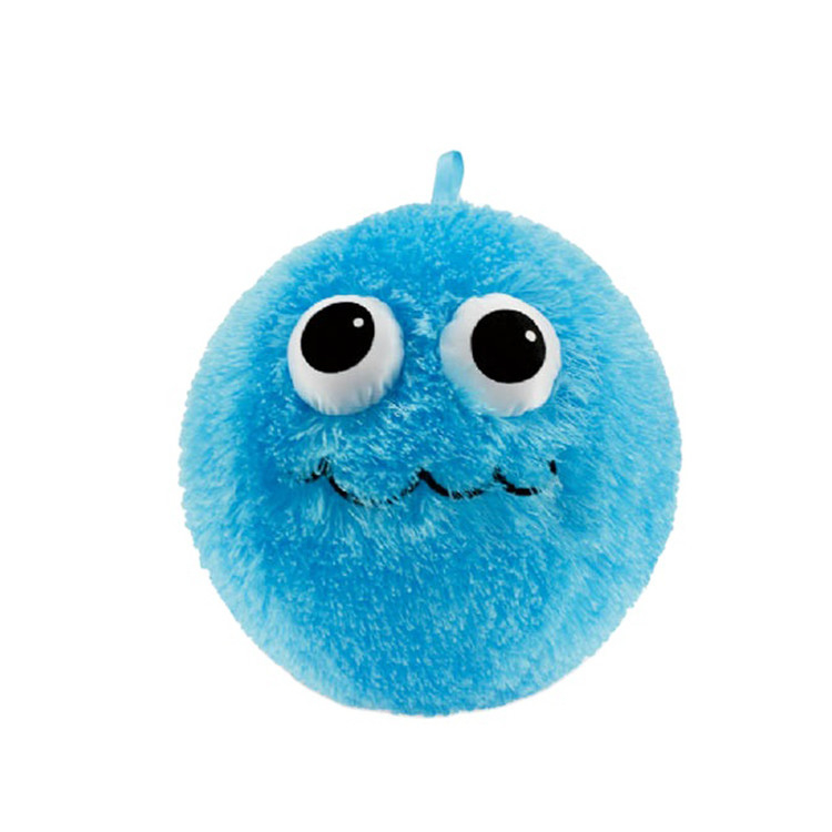 PVC Inner Ball Stof Sensorisch TPR Fuzzy Ball Plush Speelgoed voor hand-oog coördinatie
